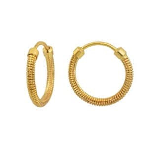 Handcrafted 22K Gold Bali - Design 7