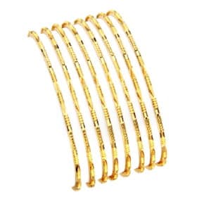 Traditional 22K Solid Gold Bangle - Edition 9