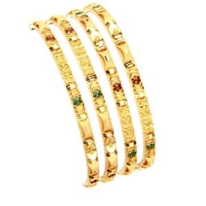 Traditional 22K Solid Gold Bangle - Edition 5