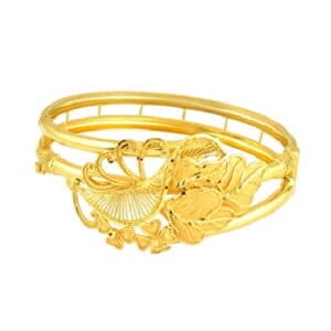 Elegance 22K Ladies Gold Ring - Motif 6